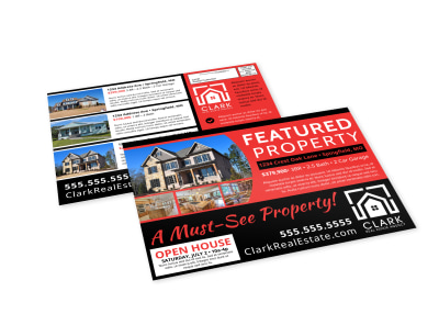 Featured Property EDDM Postcard Template jz596bmscm preview
