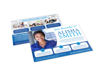 Political Campaign EDDM Postcard Template wfbrgpyq1m preview