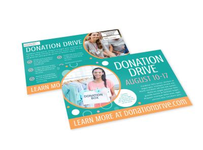 Donation EDDM Postcard Template vfsqilou8k preview