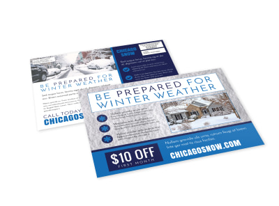 Snow Removal EDDM Postcard Template 5ry0ky052k preview