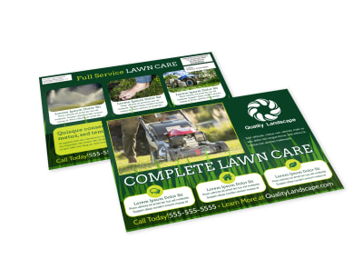 Lawn Care EDDM Postcard Template j6udwwnlm6 preview
