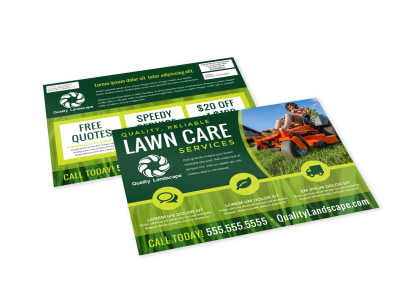 Lawn Care EDDM Postcard Template gx0peulp0z preview
