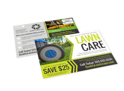 Lawn Care EDDM Postcard Template 673uu8ybu0 preview