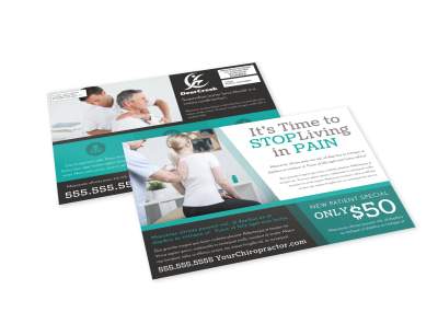 Chiropractic EDDM Postcard Template 7wbkd3fvi0 preview