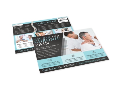 Chiropractic EDDM Postcard Template zvswa8h286 preview