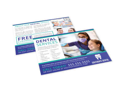 Dental Services EDDM Postcard Template v7hvc6vkp9 preview