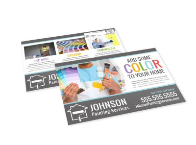 Painting EDDM Postcard Template vbz17idwnl preview