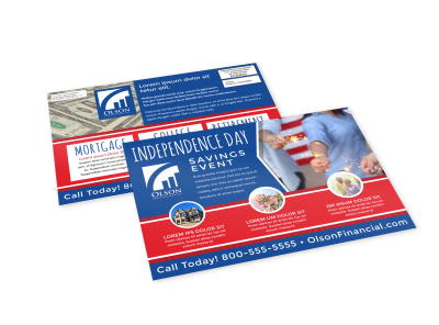4th Of July EDDM Postcard Template p2moeivsfr preview