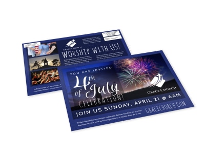 4th Of July EDDM Postcard Template zqxzgh86z3 preview