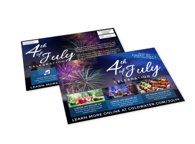 4th Of July EDDM Postcard Template qhbrgjby2n preview