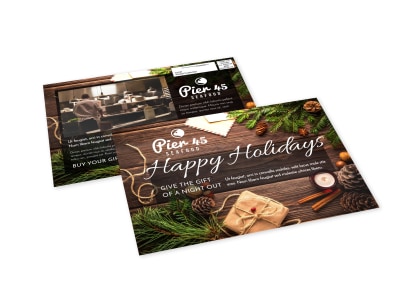 Christmas EDDM Postcard Template kylbicsmch preview