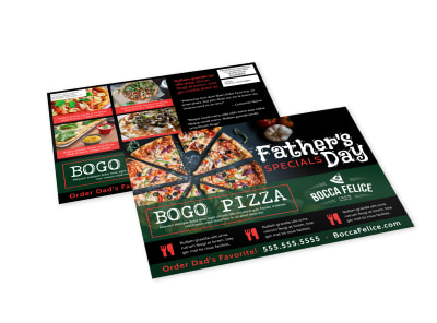 Father's Day EDDM Postcard Template h2lu8gonfo preview