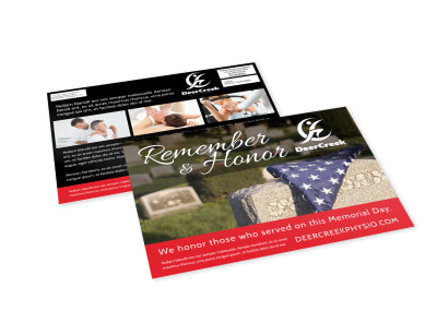 Memorial Day EDDM Postcard Template 6f2qr2exnz preview