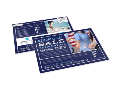 Memorial Day EDDM Postcard Template 1vbgndbmm9 preview