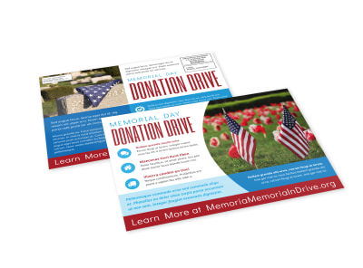 Memorial Day EDDM Postcard Template tuz8cp5m8u preview