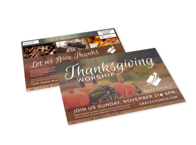 Thanksgiving EDDM Postcard Template dh4ea5hrud preview