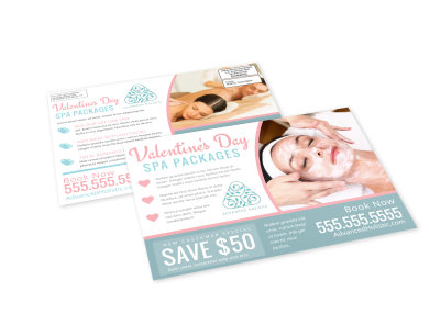 Valentine's Day EDDM Postcard Template cbngzefx5w preview