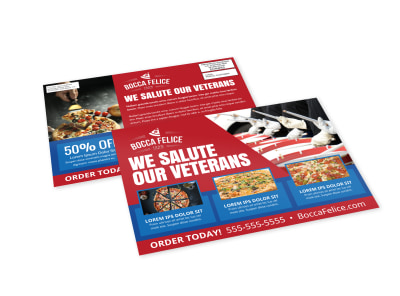 Veterans Day EDDM Postcard Template ylaemls3h2 preview