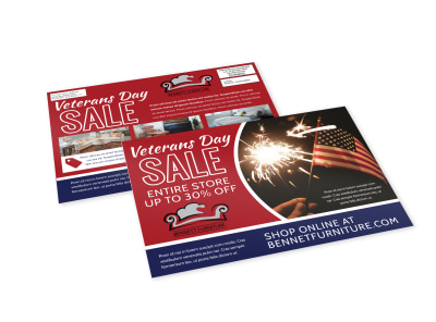 Veterans Day EDDM Postcard Template 4ekf6s1ahs preview