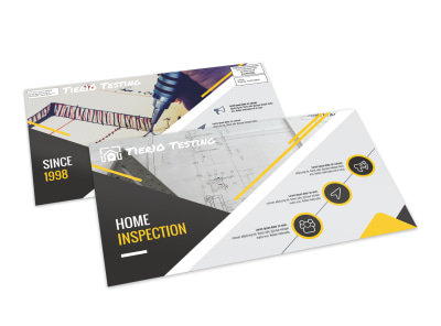 Pro Home Inspection EDDM Postcard Template preview