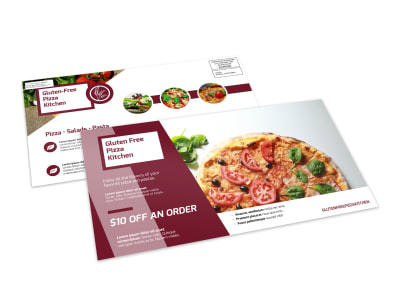 Special Pizza Restaurant EDDM Postcard Template preview