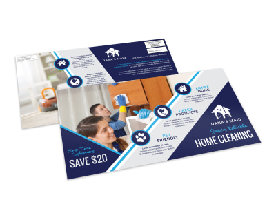 Special Home Clean EDDM Postcard Template preview