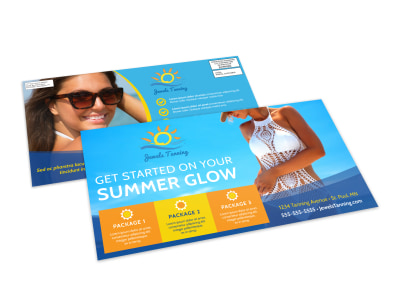 Tanning Salon EDDM Postcard Template ep1di3kffi preview