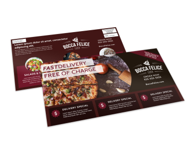 Delivery Service Restaurant EDDM Postcard Template u0hwmmo2nn preview