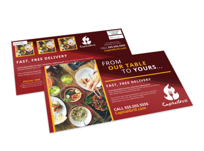 Delivery Service Restaurant EDDM Postcard Template yq5gbhi3b2 preview