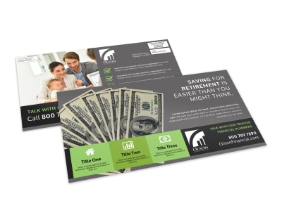 Financial Advisor EDDM Postcard Template zyrqvwna7x preview
