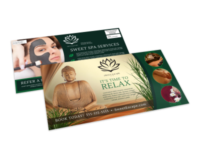 Spa EDDM Postcard Template nhyb1wyxdx preview