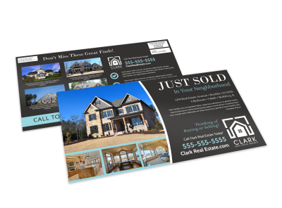 Just Sold Real Estate EDDM Postcard Template 2u8exd3het preview
