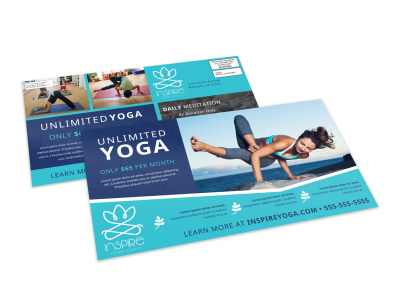 Yoga EDDM Postcard Template 77sdfur9ke preview