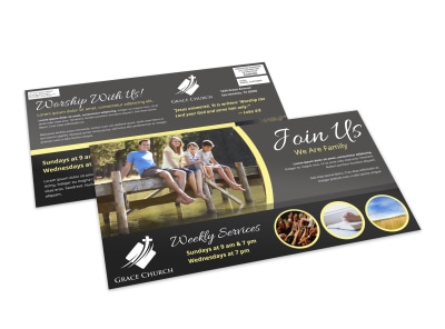 Church Invitation EDDM Postcard Template 9n7cln1yyl preview