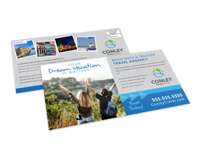 Travel Agent EDDM Postcard Template zv3up1z5vc preview