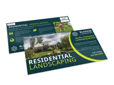 Residential Landscaping EDDM Postcard Template 78nrvxox7o preview