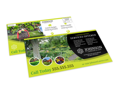 Landscaping Services Offered EDDM Postcard Template 988uzpms5a preview