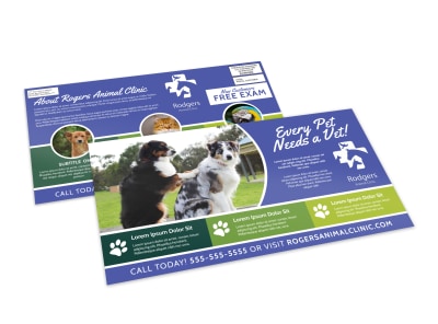 Veterinarian EDDM Postcard Template y96eo61mqt preview