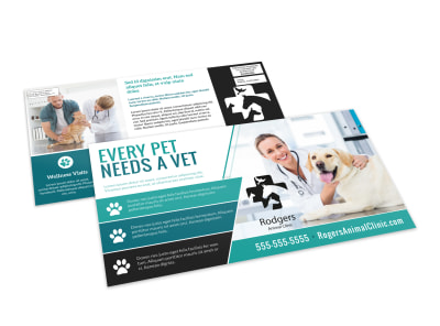 Veterinarian EDDM Postcard Template dc7mhxorrh preview