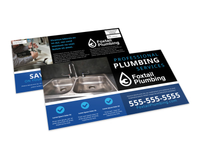 Plumbing EDDM Postcard Template 4awtprx3k7 preview
