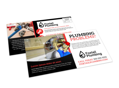 Plumbing EDDM Postcard Template p7vhkd9upl preview