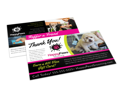 Thank You Postcard Template p0mxhhw435 preview