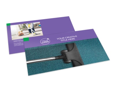 Carpet Cleaners Postcard Template preview