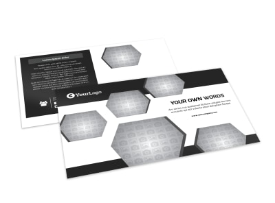 Generic Postcard Template 25152 preview