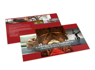 General Church 1 Postcard Template preview