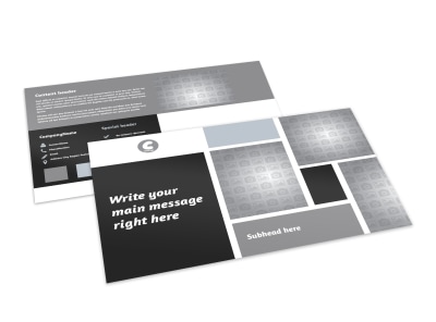 Generic Postcard Template 25191 preview