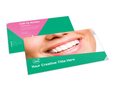 Dental Surgery Center Postcard Template preview