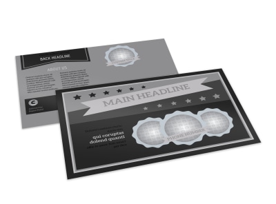 Generic Postcard Template 25710 preview