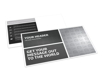 Generic Postcard Template 25722 preview