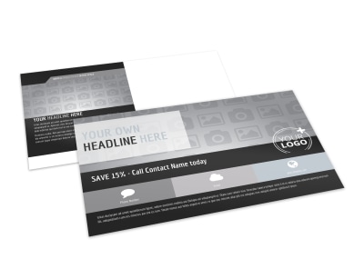 Generic Postcard Template 25726 preview